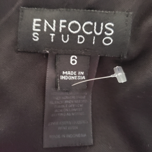 Enfocus studio striped dress size 6 - Picture 2 of 7